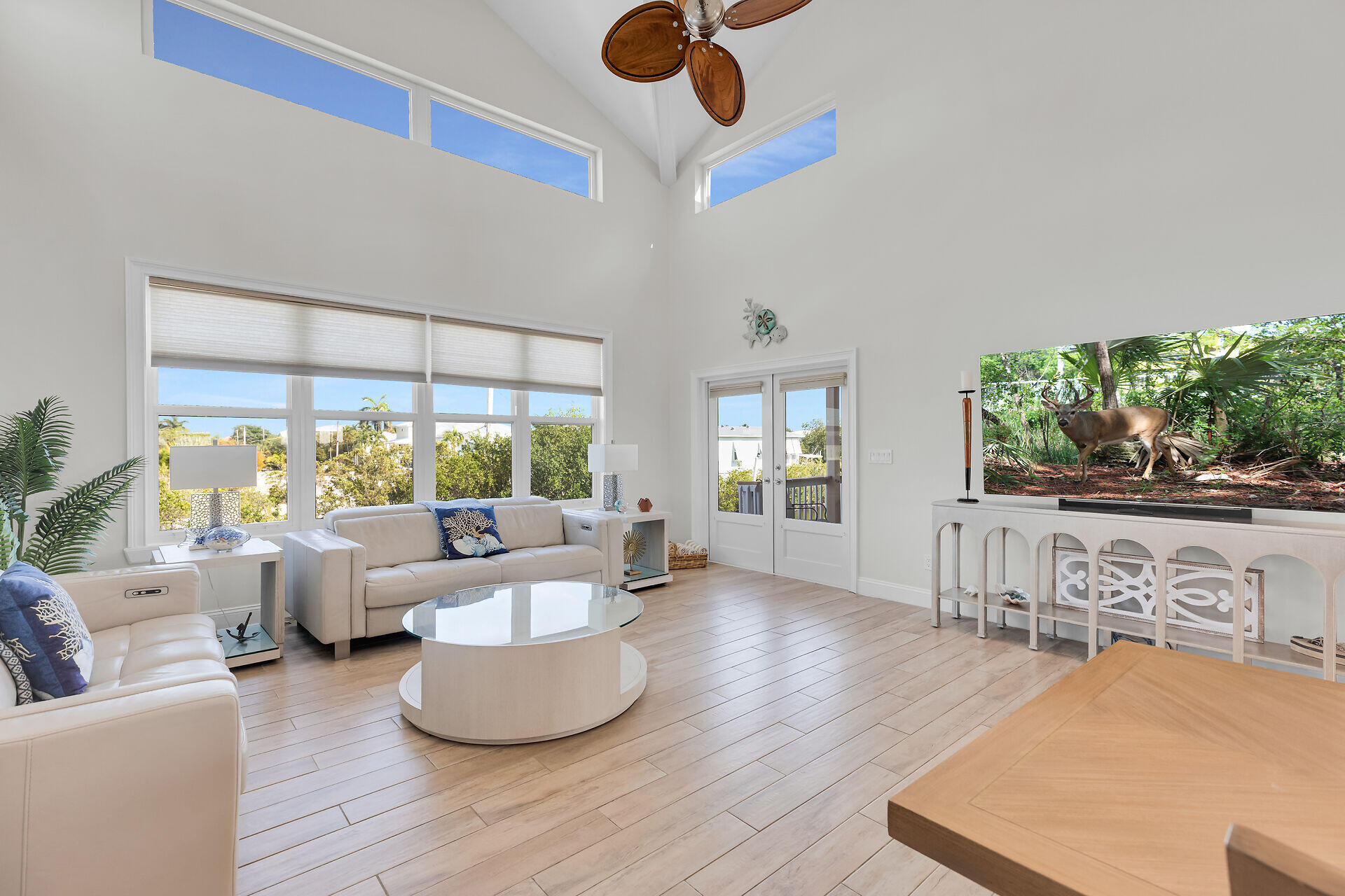 333 Indies Road Summerland Key, FL 33042 - Photo 14 of 66 a living room with furniture and a large window