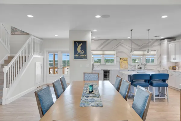 a bedroom with furniture and windows