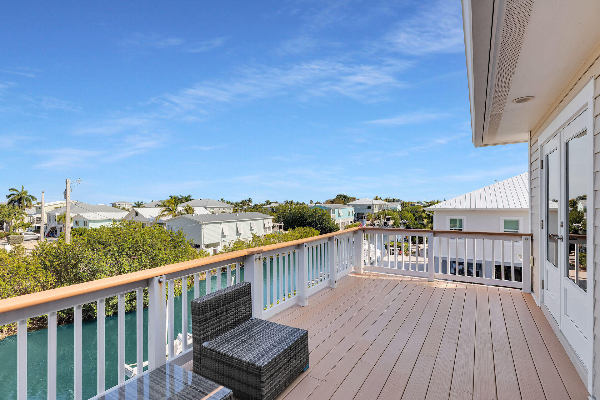 333 Indies Road Summerland Key, FL 33042 - Photo 56 of 66 a view of a balcony with wooden floor