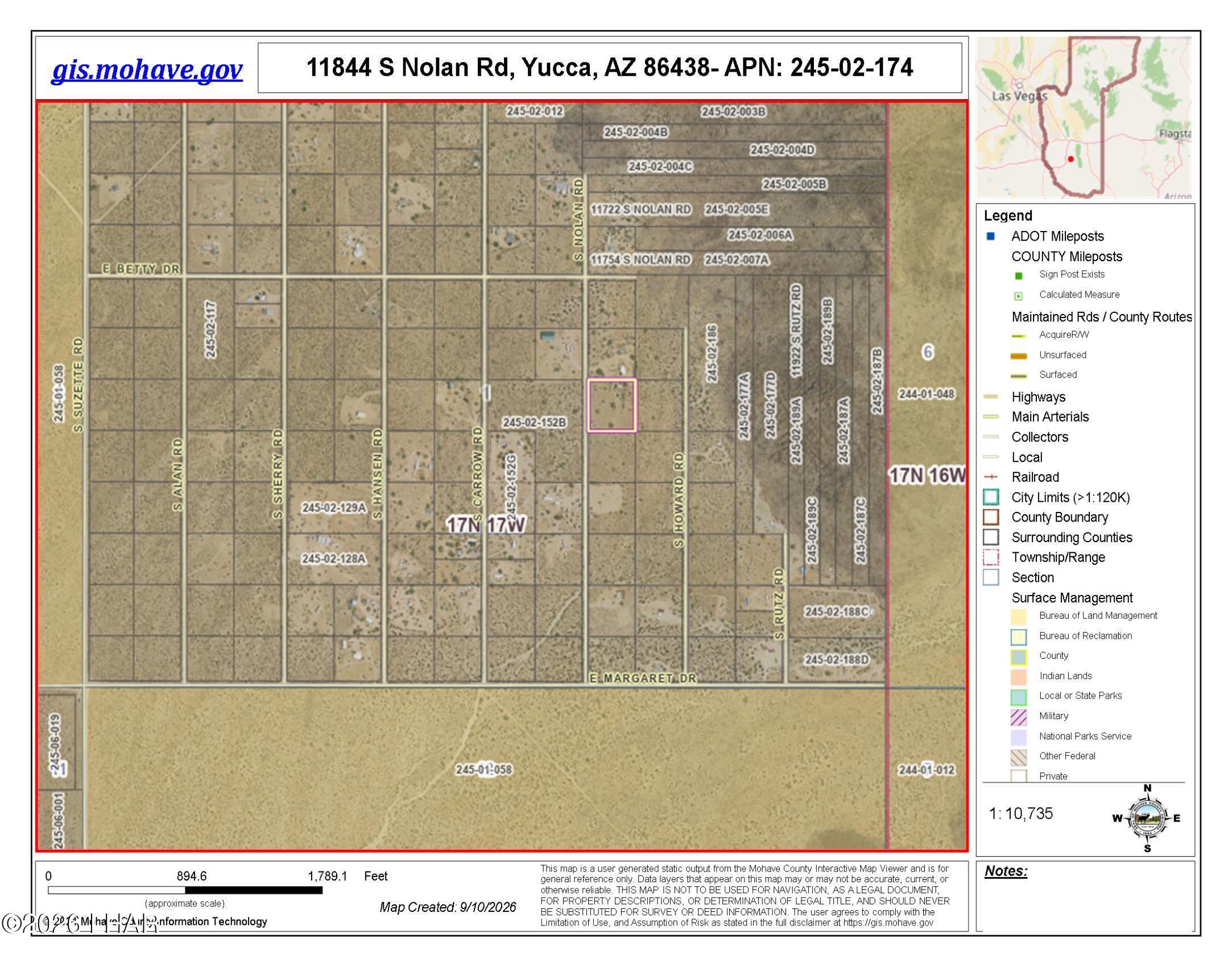 11844 Nolan Road Yucca, AZ 86438 - Photo 6 of 32 2.35 Acres