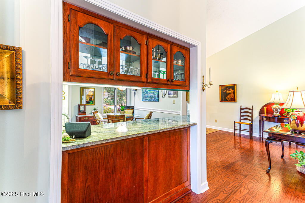 65 Lake Hills Road Pinehurst, NC 28374 - Photo 14 of 43 Wet bar from Living/Dining Room