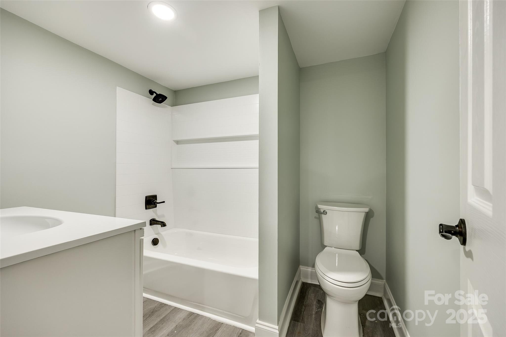 1224 Martin Road Hickory Grove, SC 29717 - Photo 30 of 40 a bathroom with a toilet and a bathtub