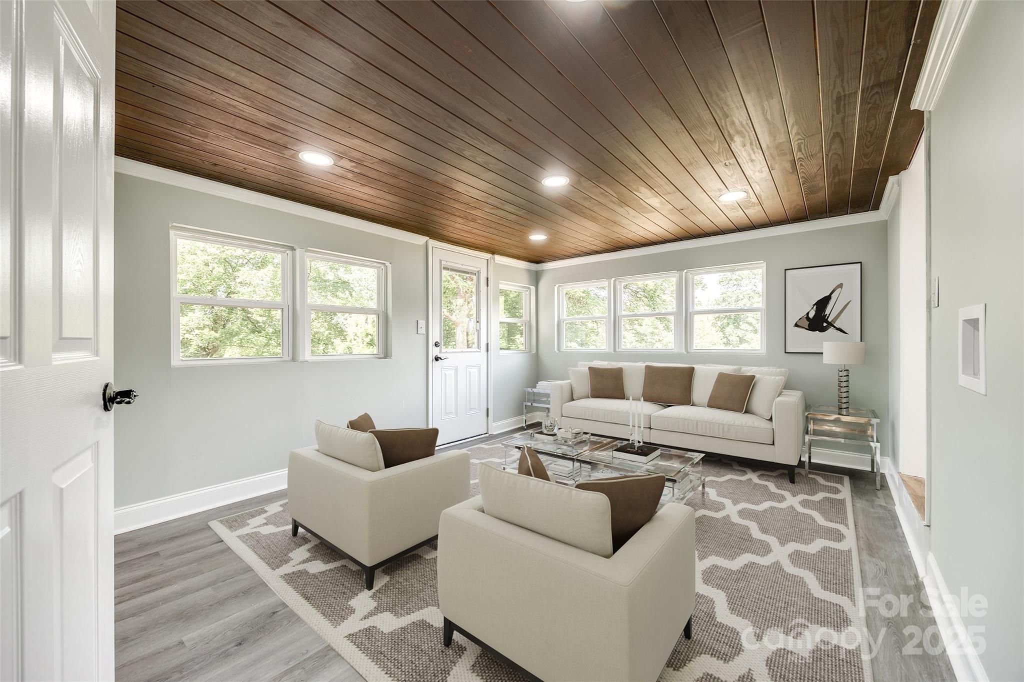 1224 Martin Road Hickory Grove, SC 29717 - Photo 10 of 40 a living room with furniture and a large window