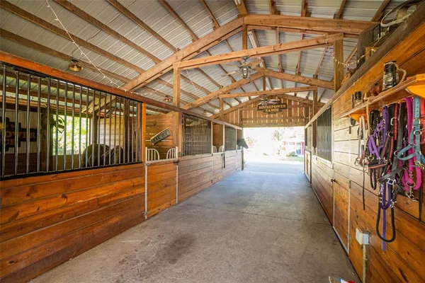 a view of street with sitting area