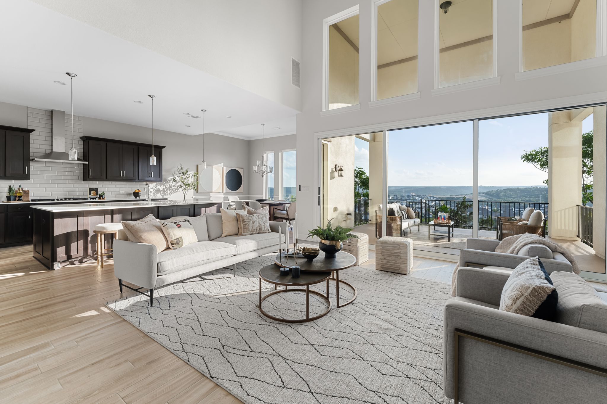20 foot ceilings with Clerestory windows