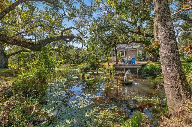 a view of a multi story yard