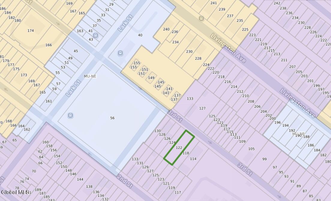 122 3rd Street Albany, NY 12210 - Photo 3 of 4 122 Third St Zoning Map