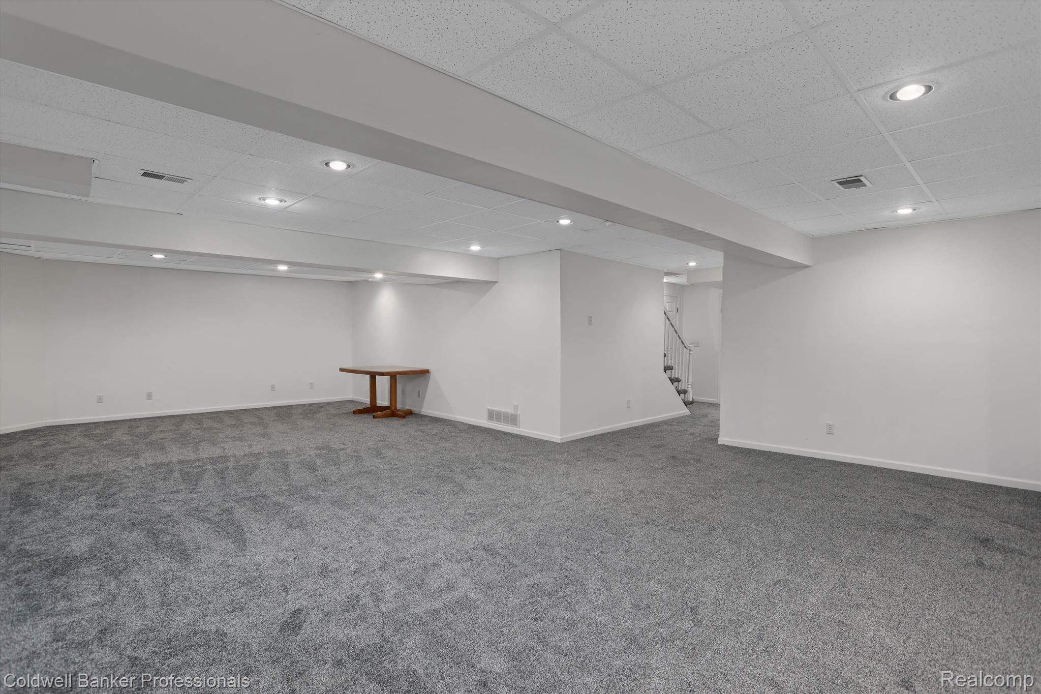 8732 Clement Road Clarkston, MI 48346 - Photo 27 of 40 NEW carpet in the basement!