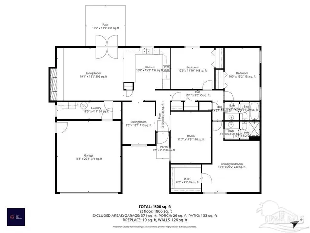 $339,000 | 4015 Burbank Drive, Pensacola, FL 32504