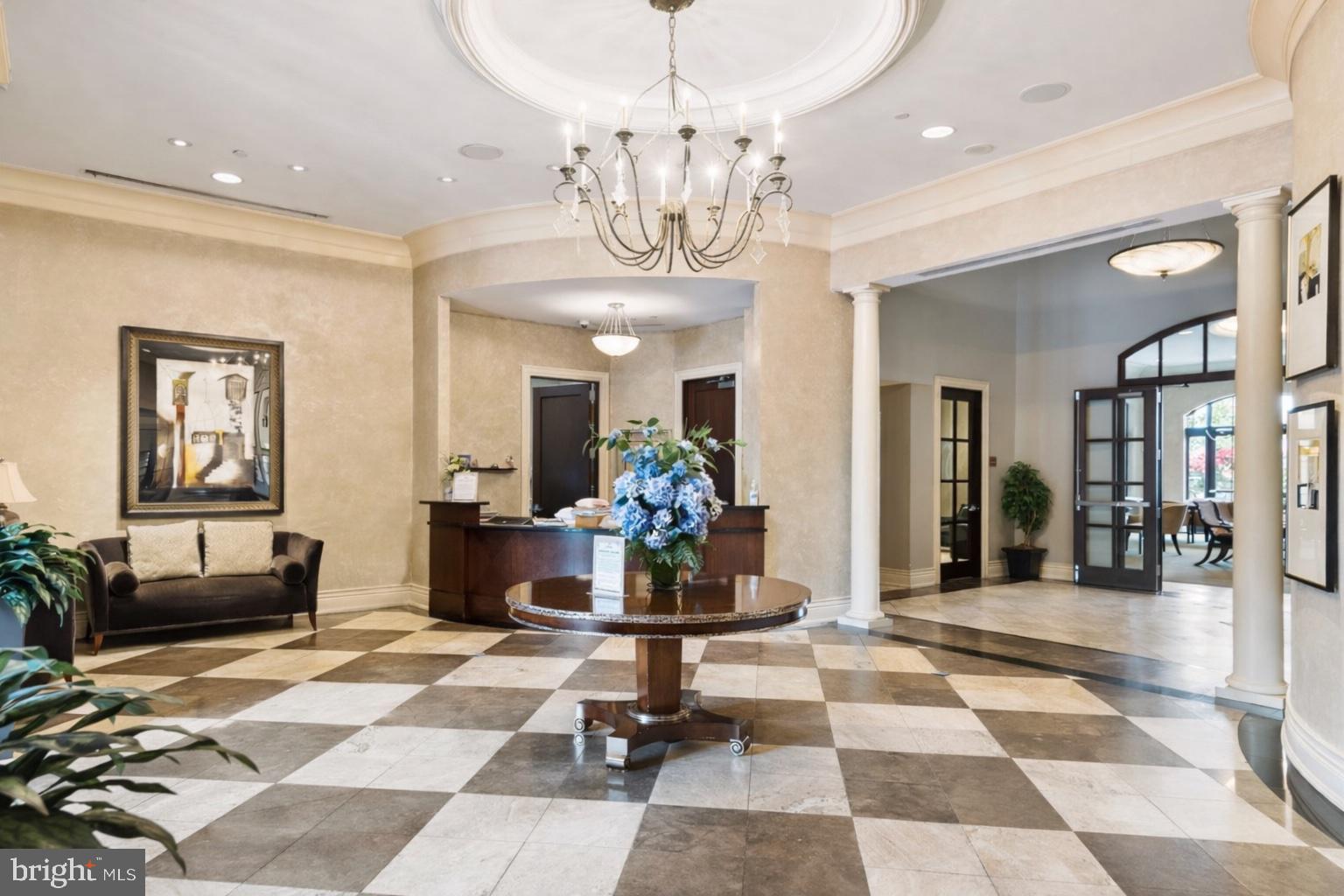 11710 Old Georgetown Road, Unit 1414 North Bethesda, MD 20852 - Photo 23 of 33 Lobby Elegant