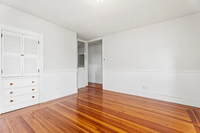 wooden floor in an empty room