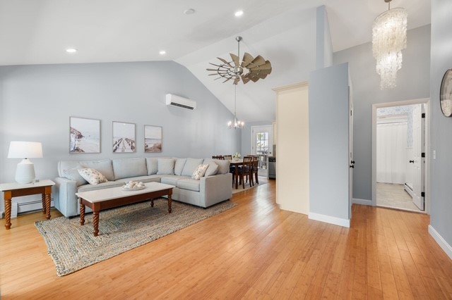 6 Richmond Drive, Unit 1 Westerly, RI 02891 - Photo 6 of 21 Living room and hallway to bathroom and bedrooms