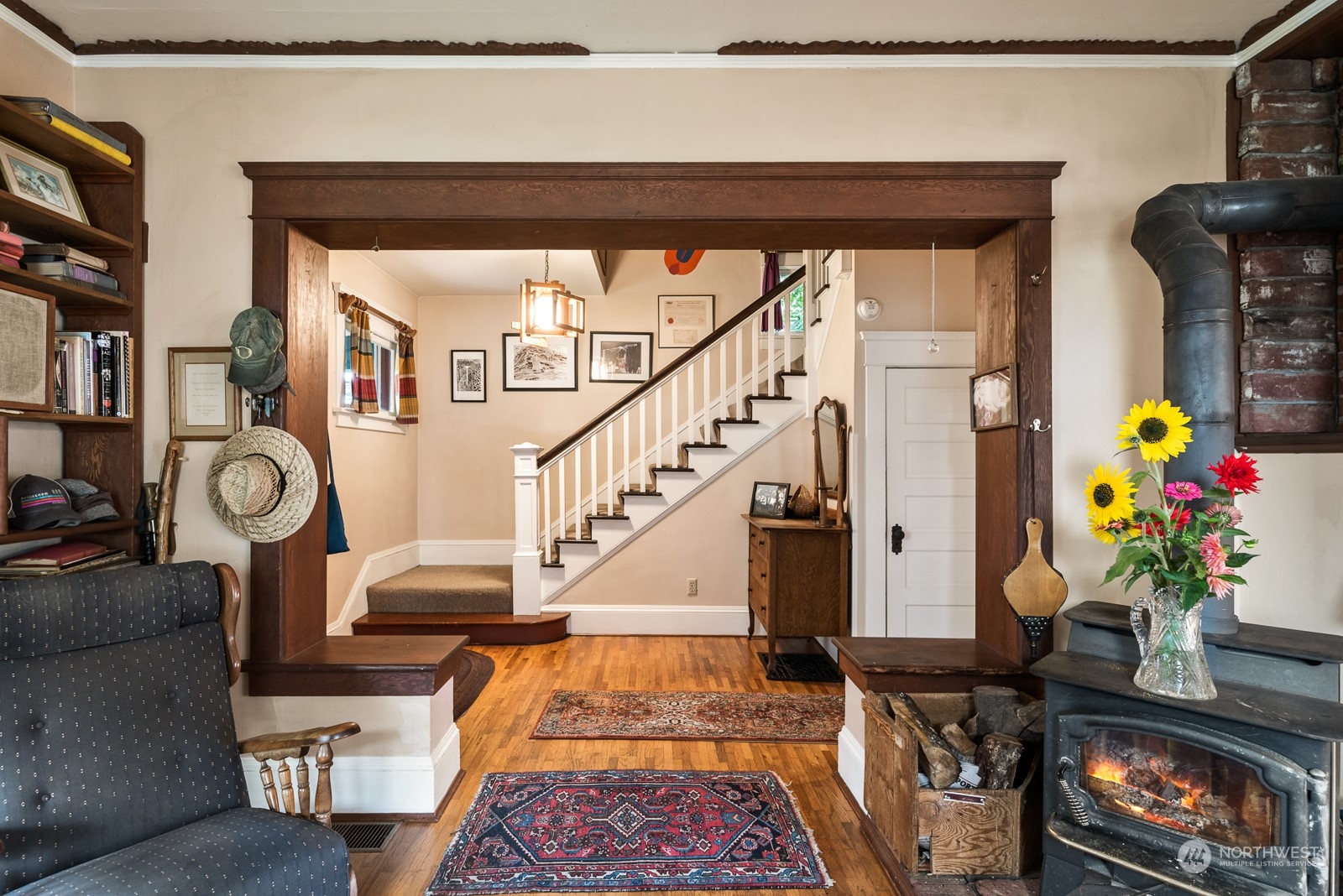 1211 Rucker Avenue Everett, WA 98201 - Photo 23 of 40 a living room with furniture and wooden floor