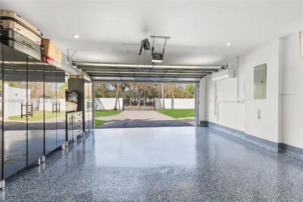 a front view of house with yard and seating area