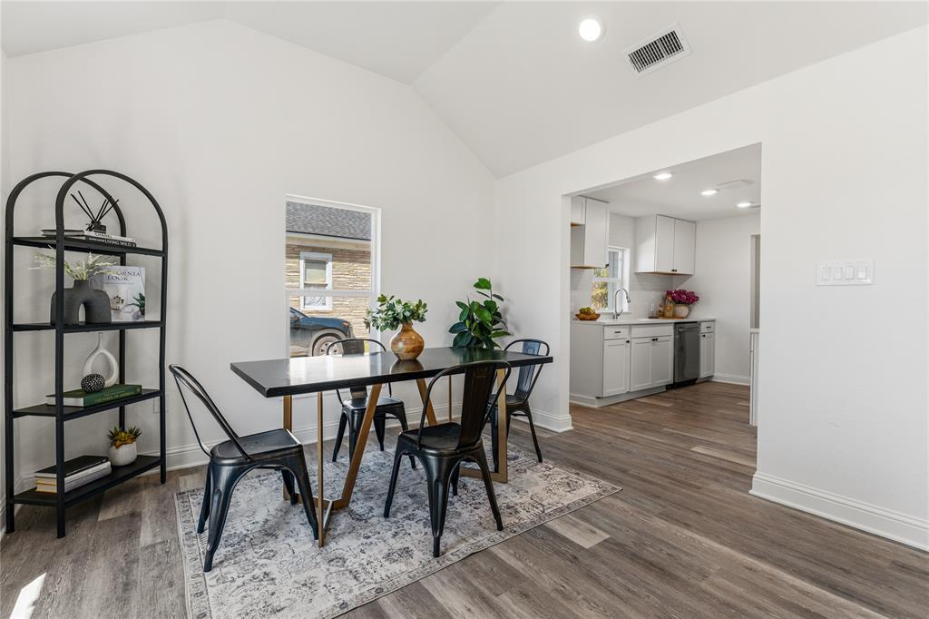 815 Garrison Street Waco, TX 76704 - Photo 9 of 36 a view of a dining room with furniture and a window