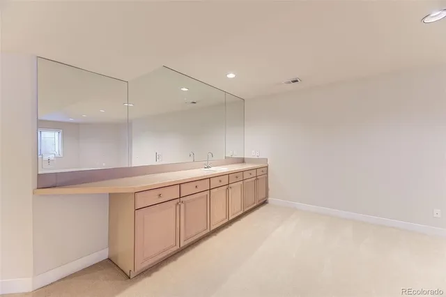 a view of empty room