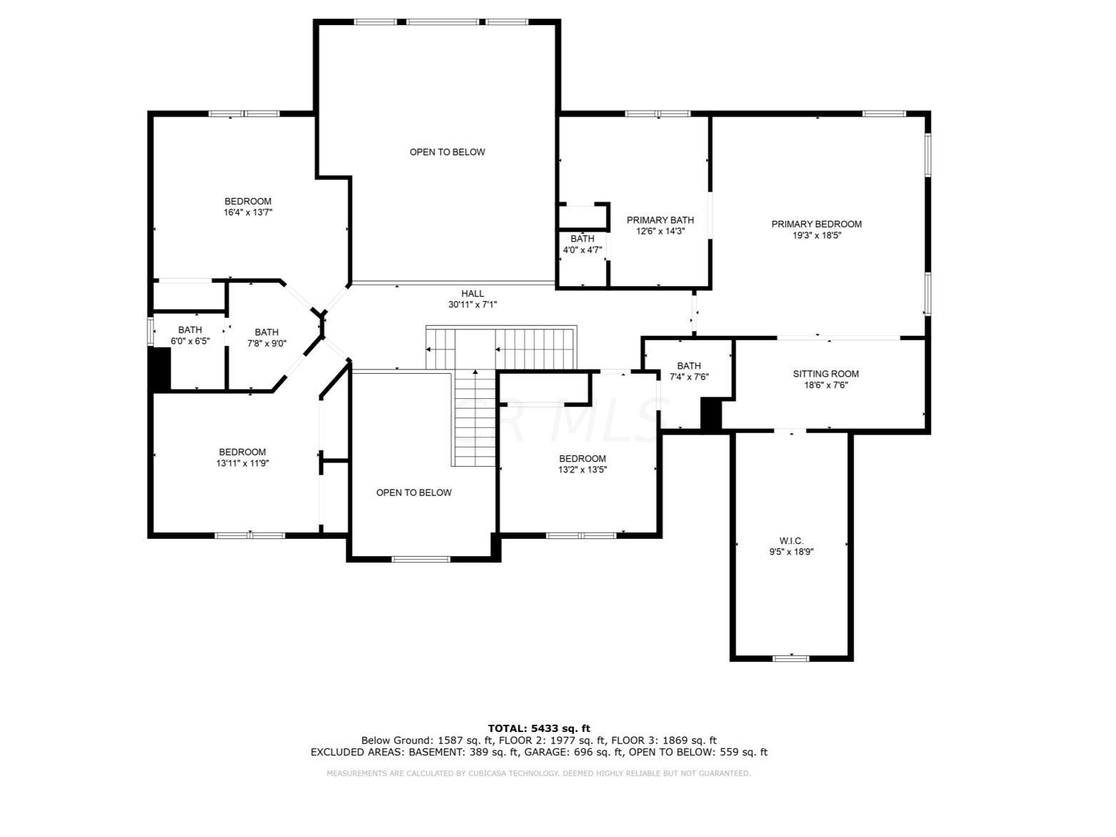 8075 Rookery Way Westerville, OH 43082 - Photo 54 of 55 Floor Plan