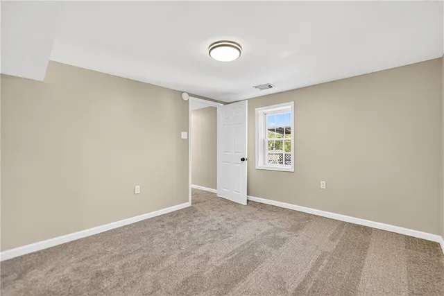 a small space with a window