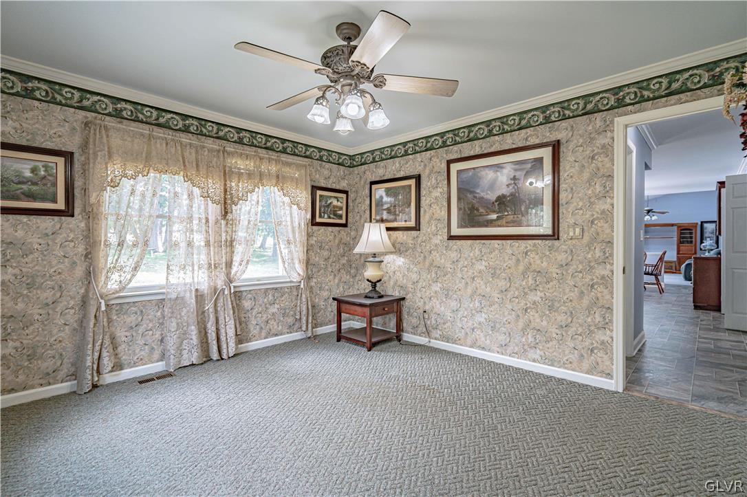 694 Bok Road Nazareth, PA 18064 - Photo 15 of 44 a living room with furniture and a chandelier