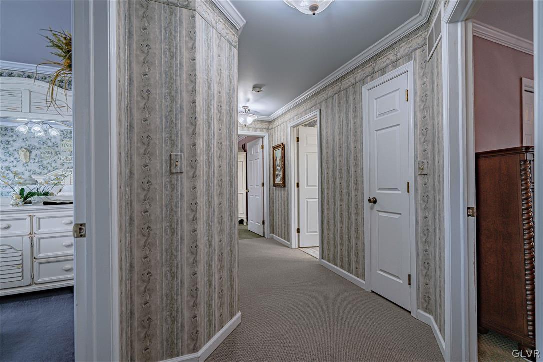694 Bok Road Nazareth, PA 18064 - Photo 19 of 44 a view of a hallway with closet and door