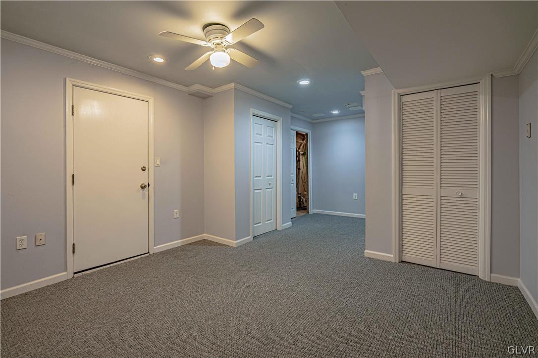 694 Bok Road Nazareth, PA 18064 - Photo 34 of 44 an empty room with closet and a ceiling fan