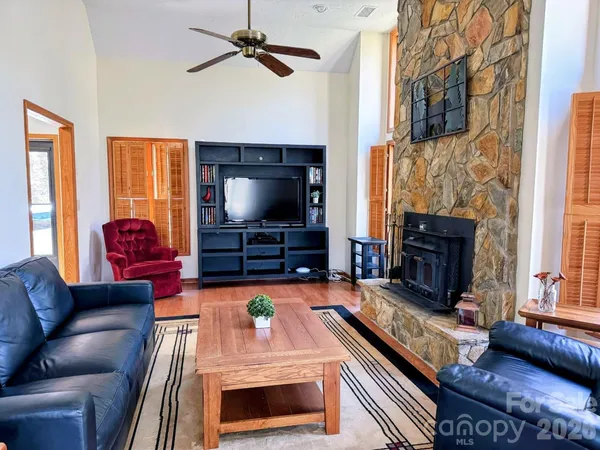 a view of a house with a porch
