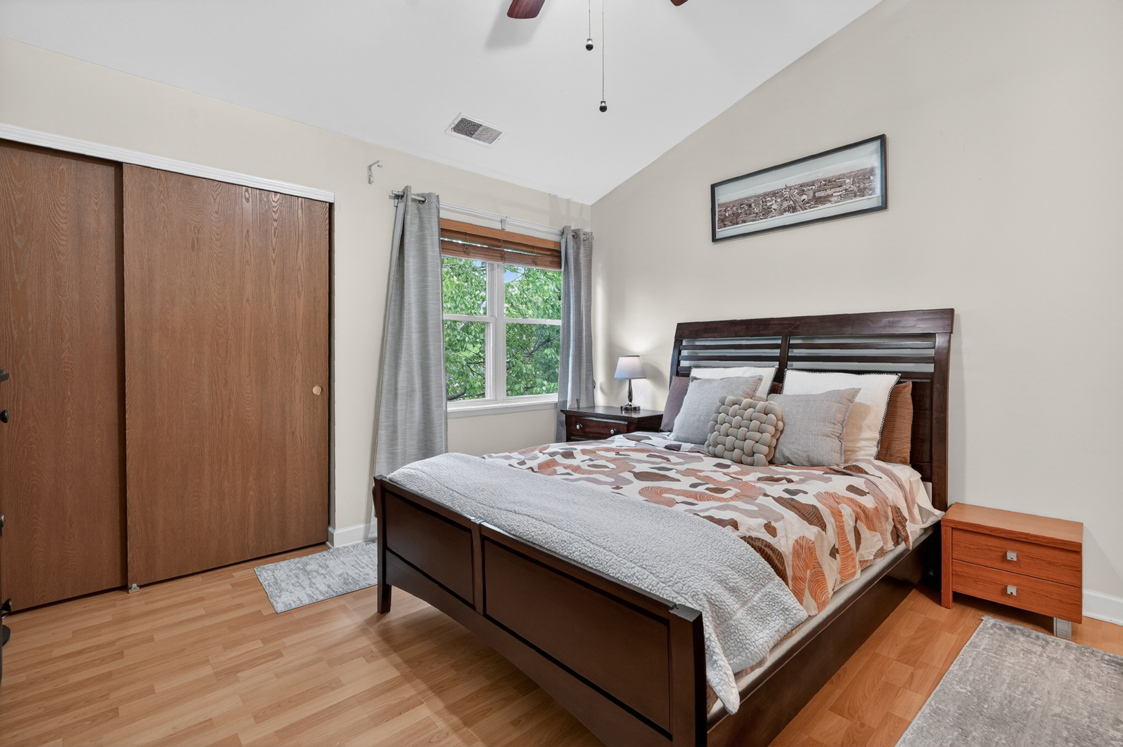 943 Ridgefield Lane, Unit 4 Wheeling, IL 60090 - Photo 15 of 38 a bedroom with a bed and a window