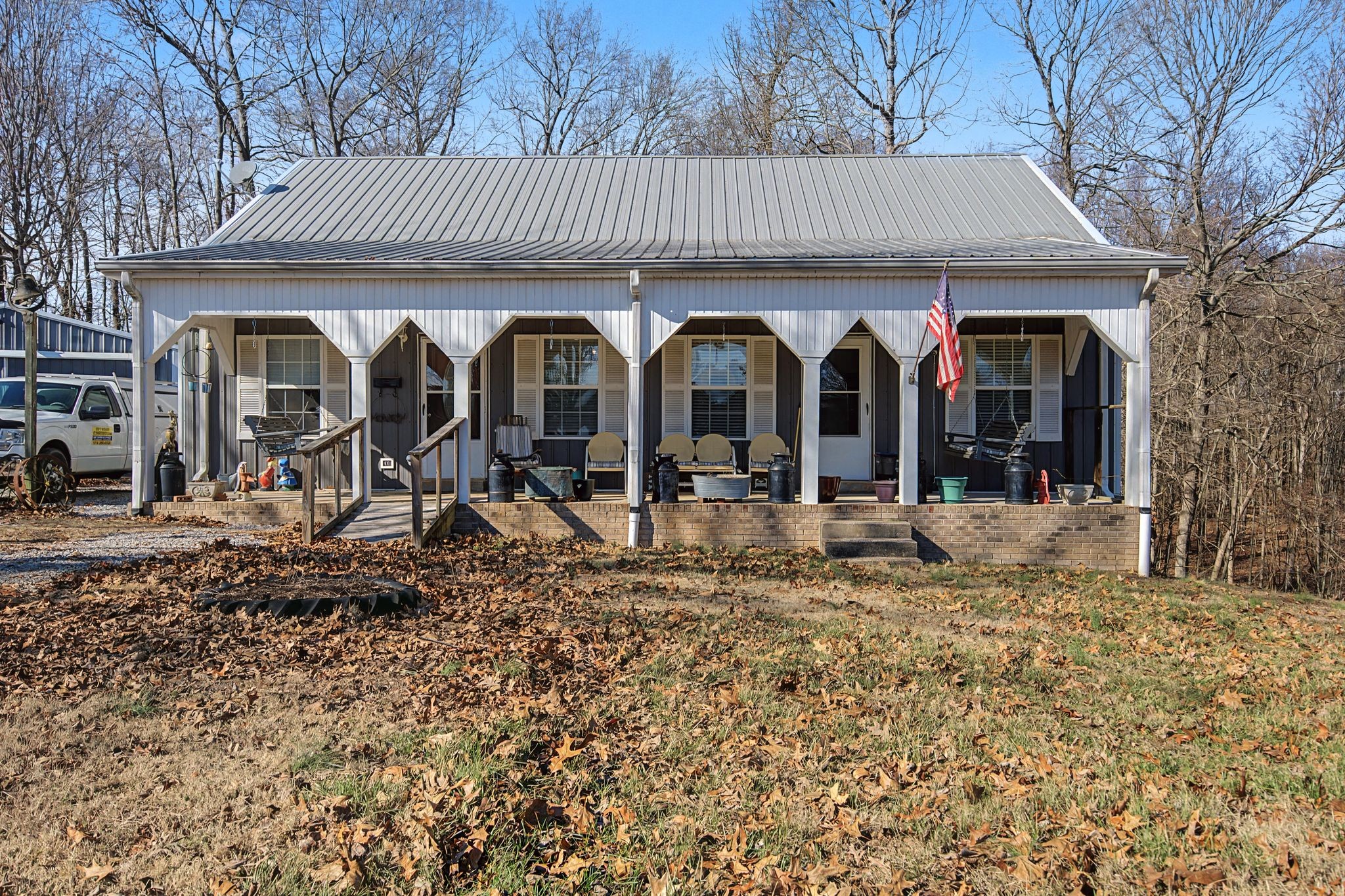 1075 Coker Ford Road Portland, TN 37148 - Photo 14 of 35 a front view of house with yard porch and seating