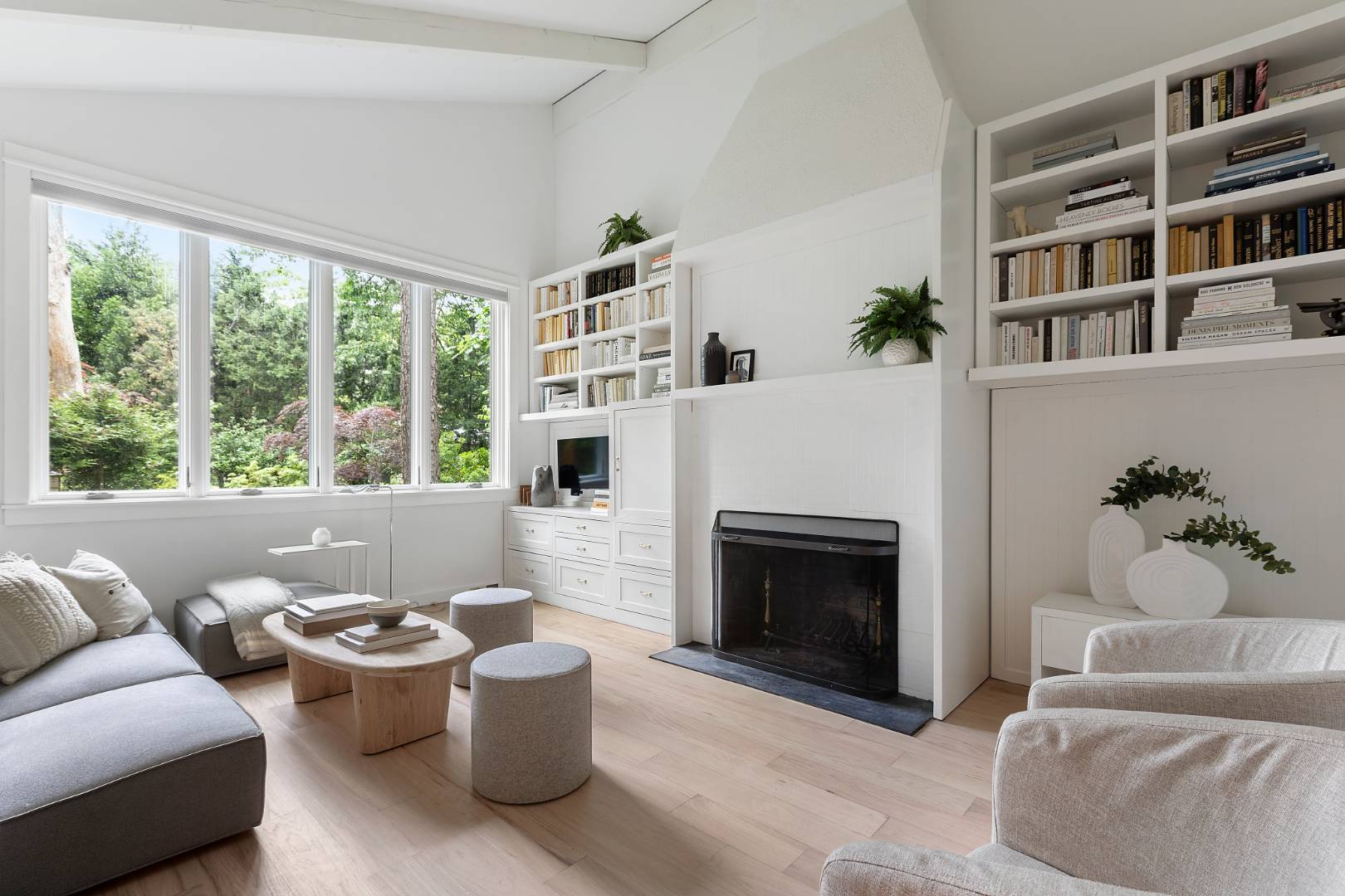 112 Georgica Close Road East Hampton, NY 11937 - Photo 17 of 46 a living room with furniture and a fireplace
