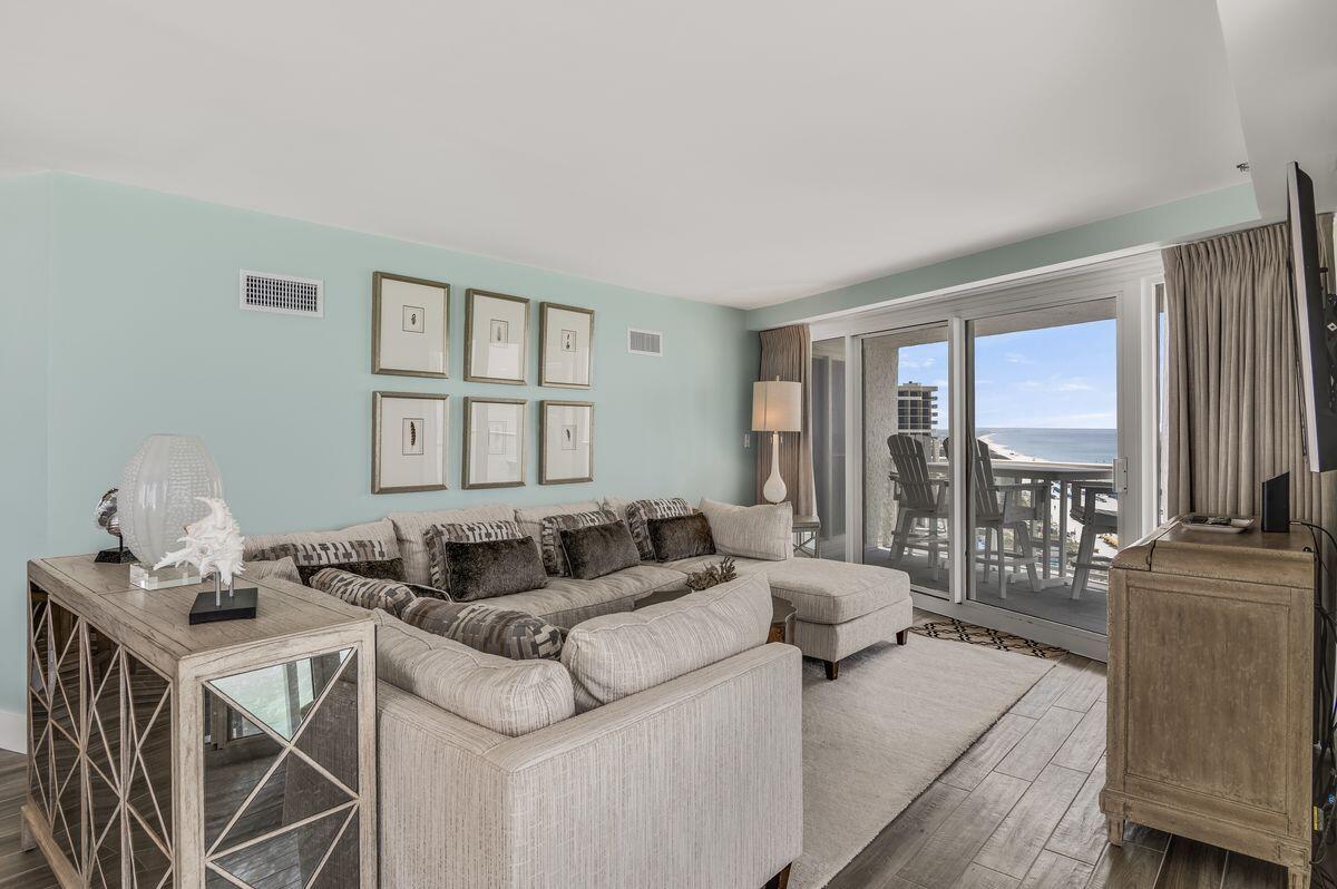 4323 Beachside 2, Unit 323 Miramar Beach, FL 32550 - Photo 4 of 41 a living room with furniture and a window