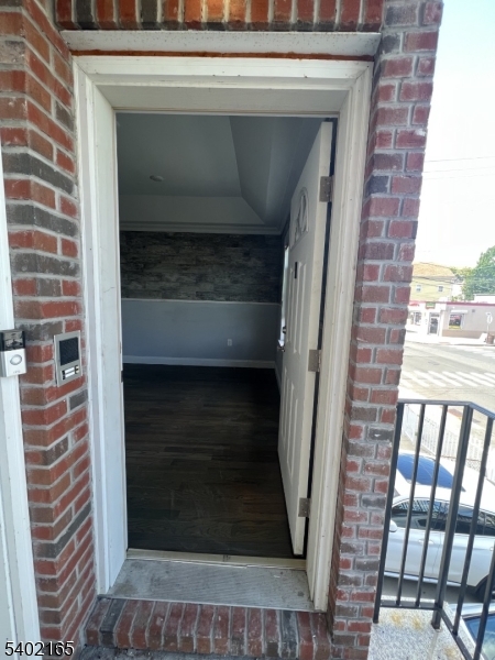 a view of front door