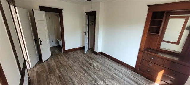 a view of an entryway door