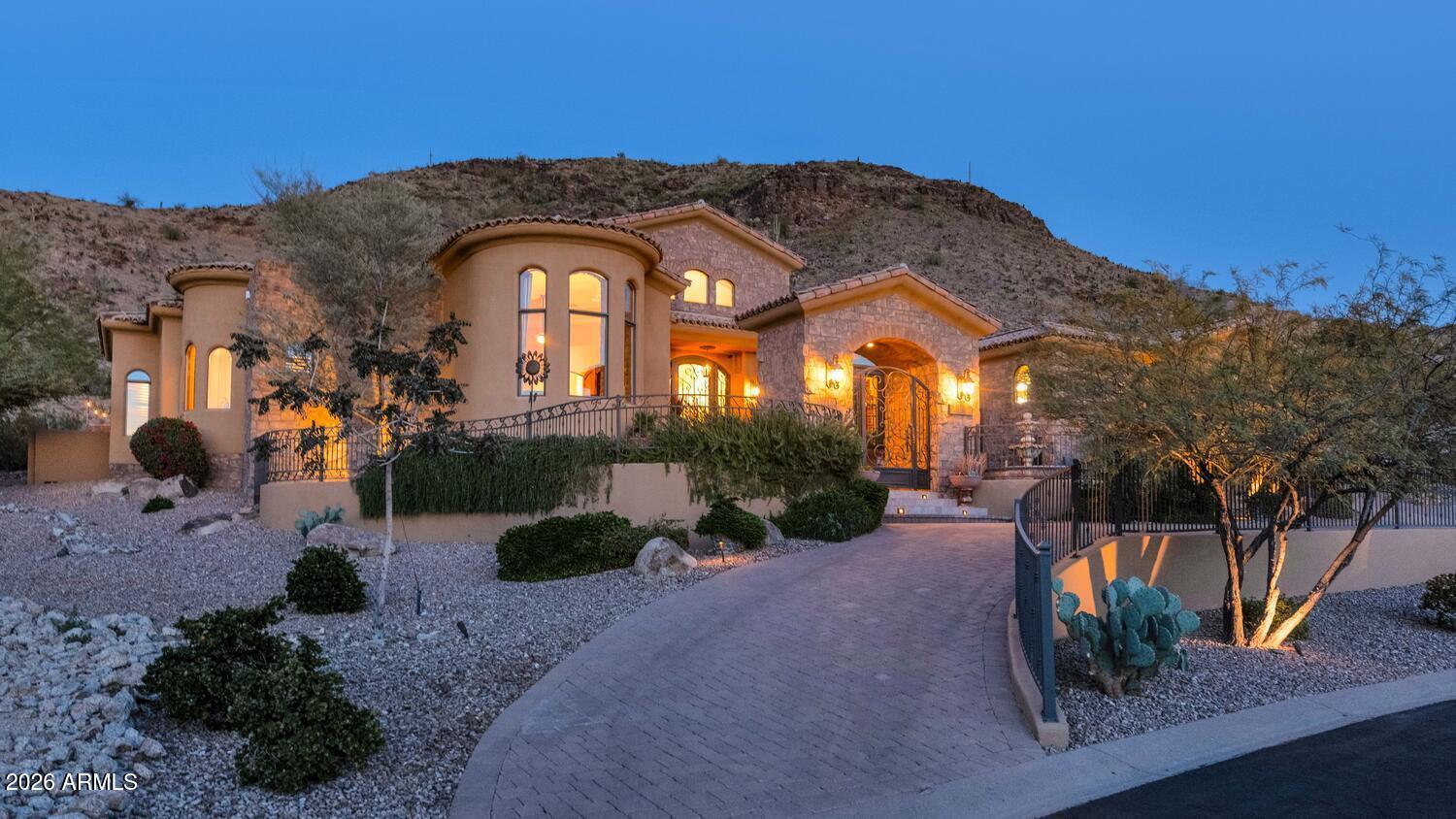 14239 South 14th Street Phoenix, AZ 85048 - Photo 63 of 64 Gorgeous Evening View