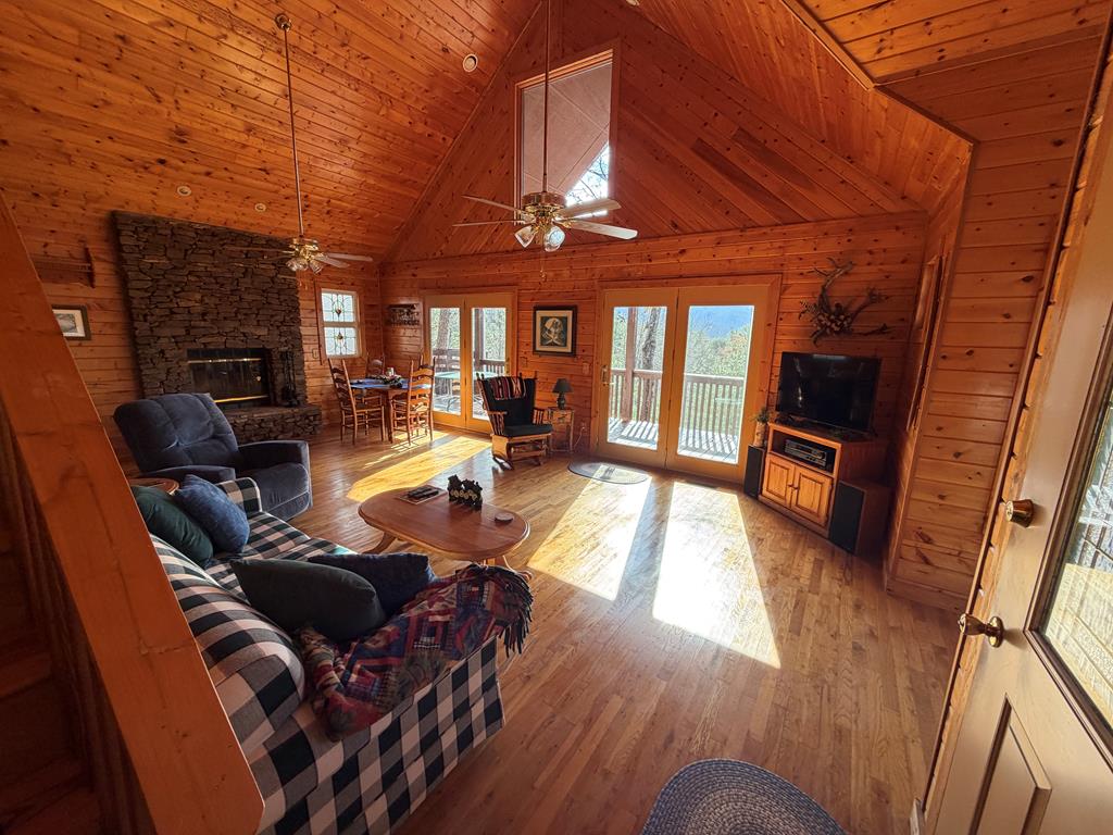 1183 Bear Paw Trail Blue Ridge, GA 30513 - Photo 64 of 73 All Wood Great Room