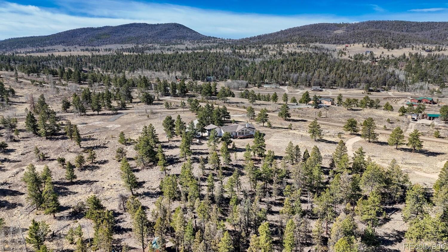 3561 Singletree Road Hartsel, CO 80449 - Photo 41 of 48 a view of city and mountain