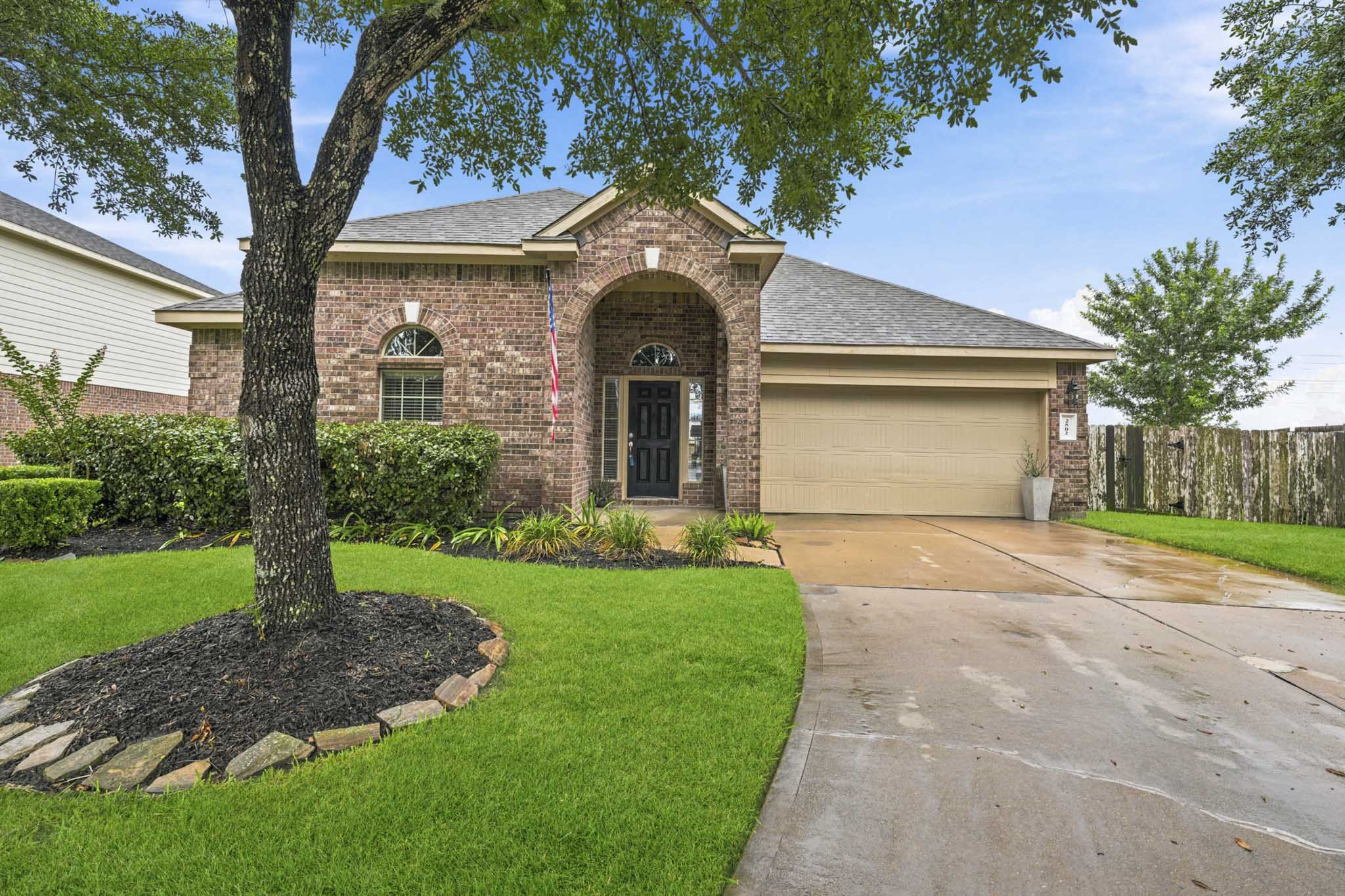 2502 Tiger Eye Drive Rosharon, TX 77583 - Photo 1 of 40 Welcome to 2502 Tiger Eye Drive in the exclusive gated community of Sterling Lakes.