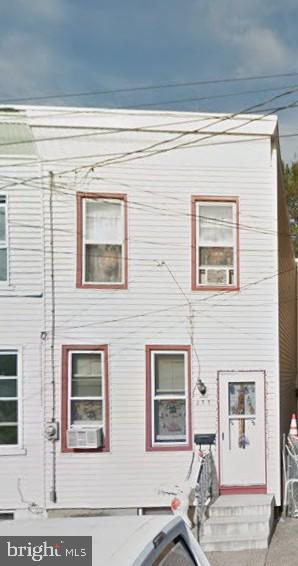 a view of a door of the house