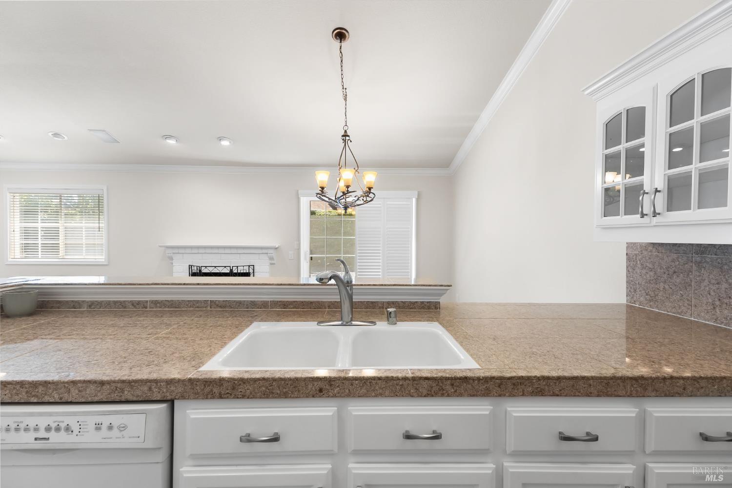 2177 Vista Del Rancho Fairfield, CA 94534 - Photo 12 of 28 a view of a kitchen with granite countertop a sink stainless steel appliances and cabinets