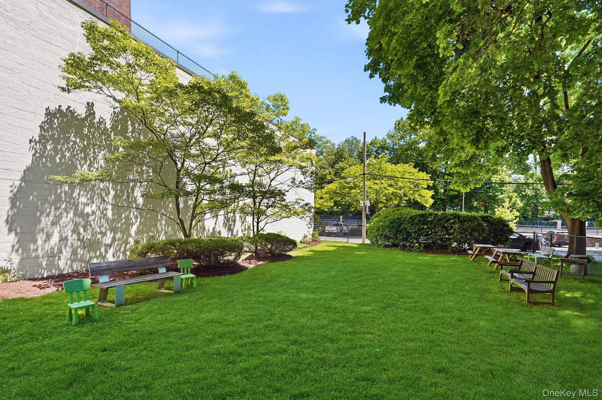 196 Garth Road, Unit 2F Scarsdale, NY 10583 - Photo 22 of 23 Picnic Tables and Benches Available for Scarsdale Manor Residents