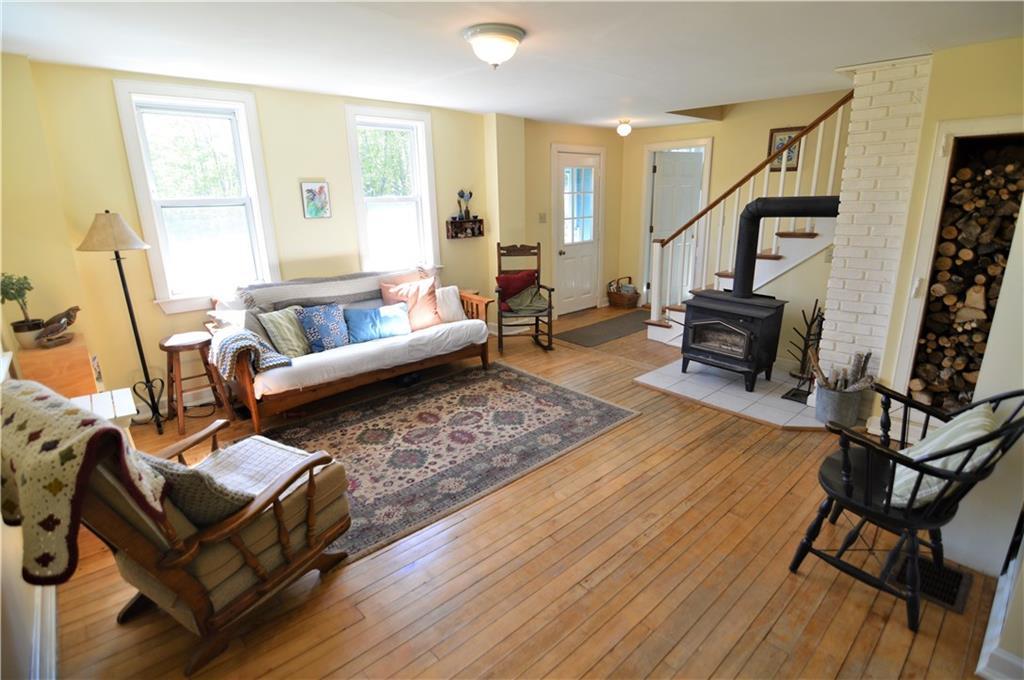 107 Greeley Road Freedom, ME 04941 - Photo 5 of 18 Lounge, showing front entrance door,...