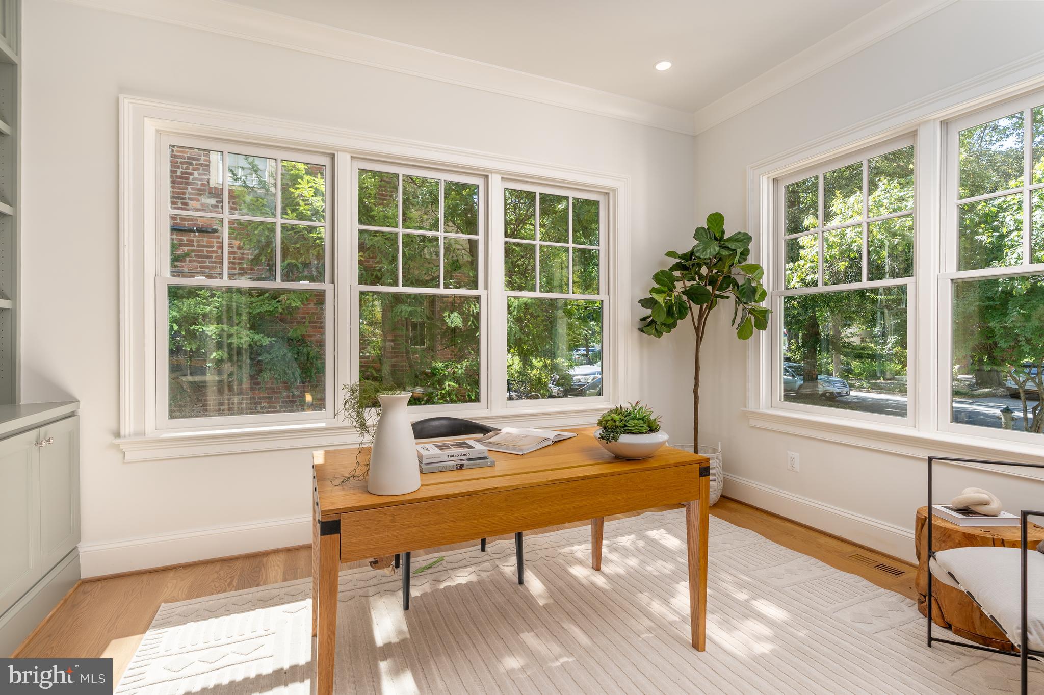 5413 Center Street Chevy Chase, MD 20815 - Photo 12 of 71 a view of a room that has a window and furniture