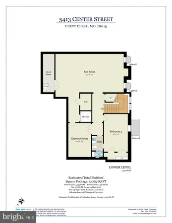 $3,525,000 | 5413 Center Street, Chevy Chase, MD 20815