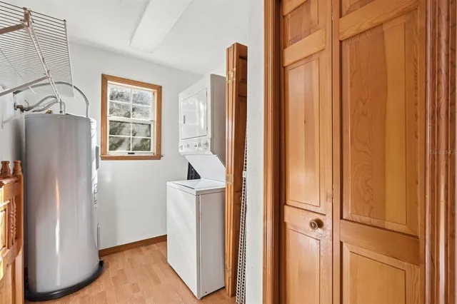 a view of front door with hallway