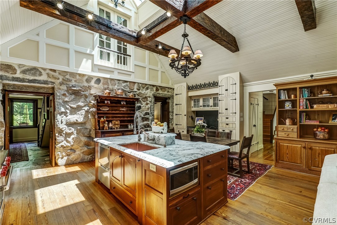 207 Wood Road Henrico, VA 23229 - Photo 5 of 50 Gourmet kitchen features large island, Italian mar