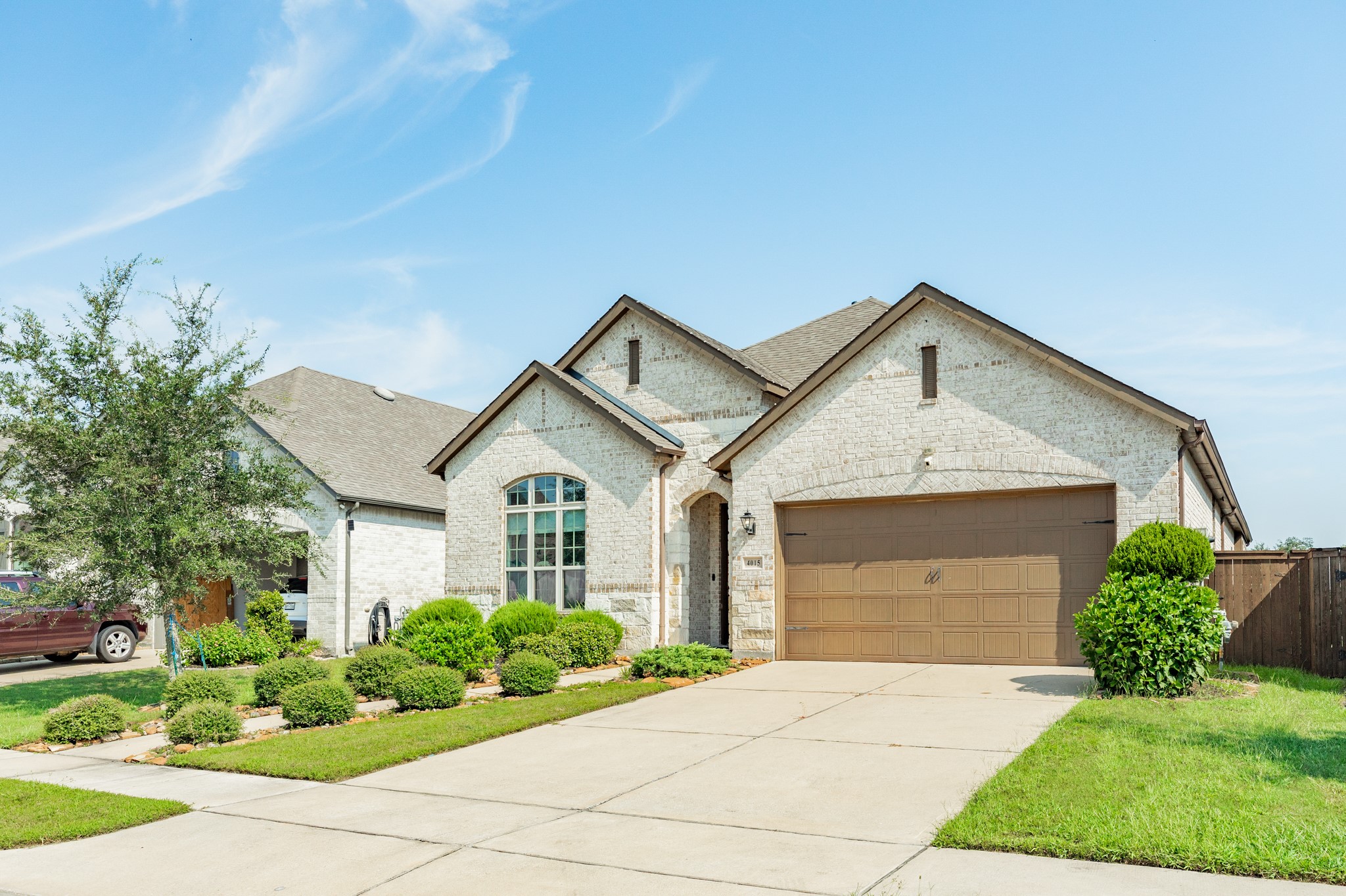 4015 Shackleton Court Iowa Colony, TX 77583 - Photo 34 of 50 The expansive double-wide driveway offers generous off-street parking, perfect for accommodating guests and providing easy access to the home.