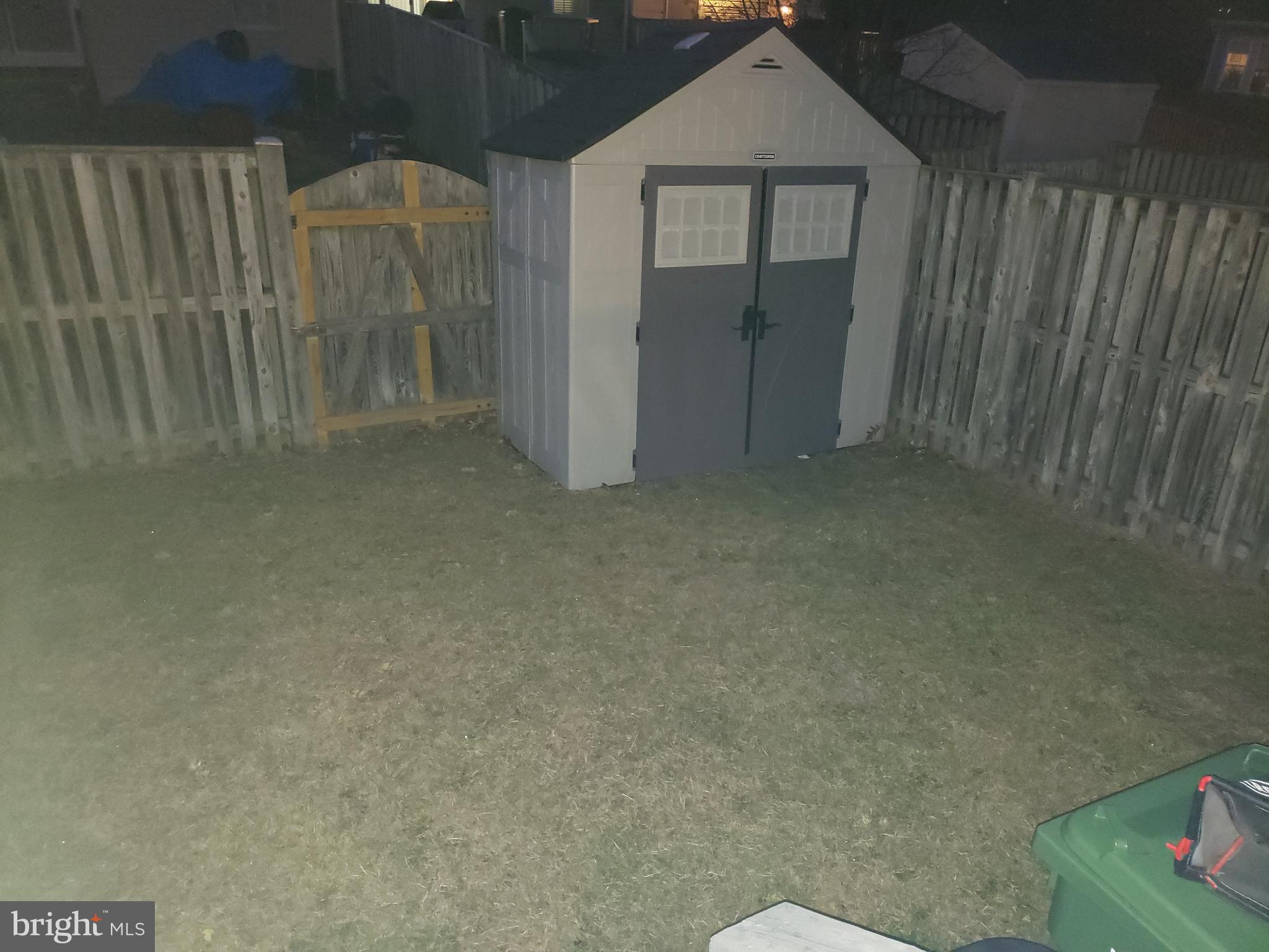 5418 Castlestone Drive Rosedale, MD 21237 - Photo 25 of 25 Fenced Backyard with shed