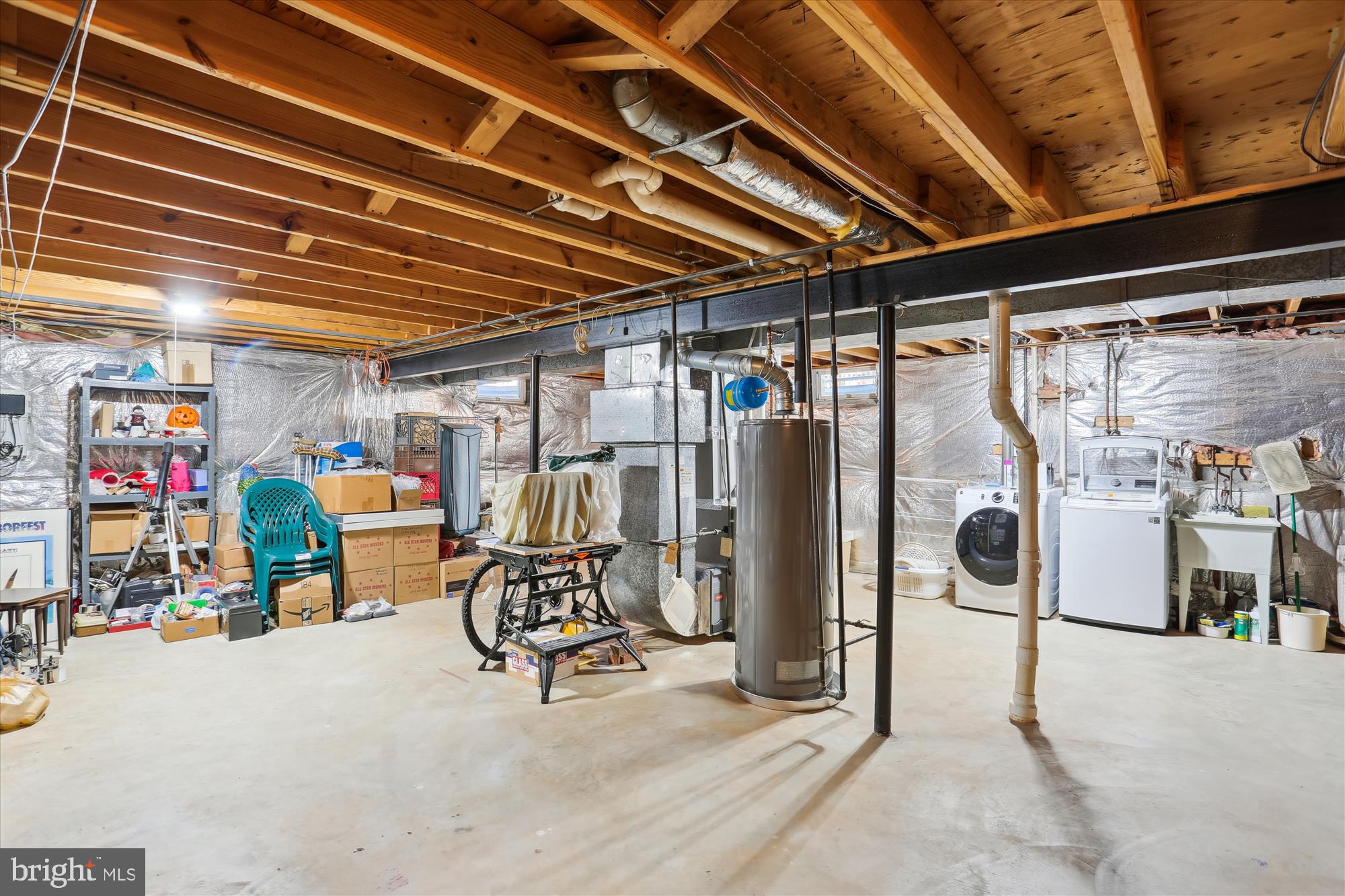 14821 Windmill Terrace Silver Spring, MD 20905 - Photo 68 of 72 Unfinished Basement
