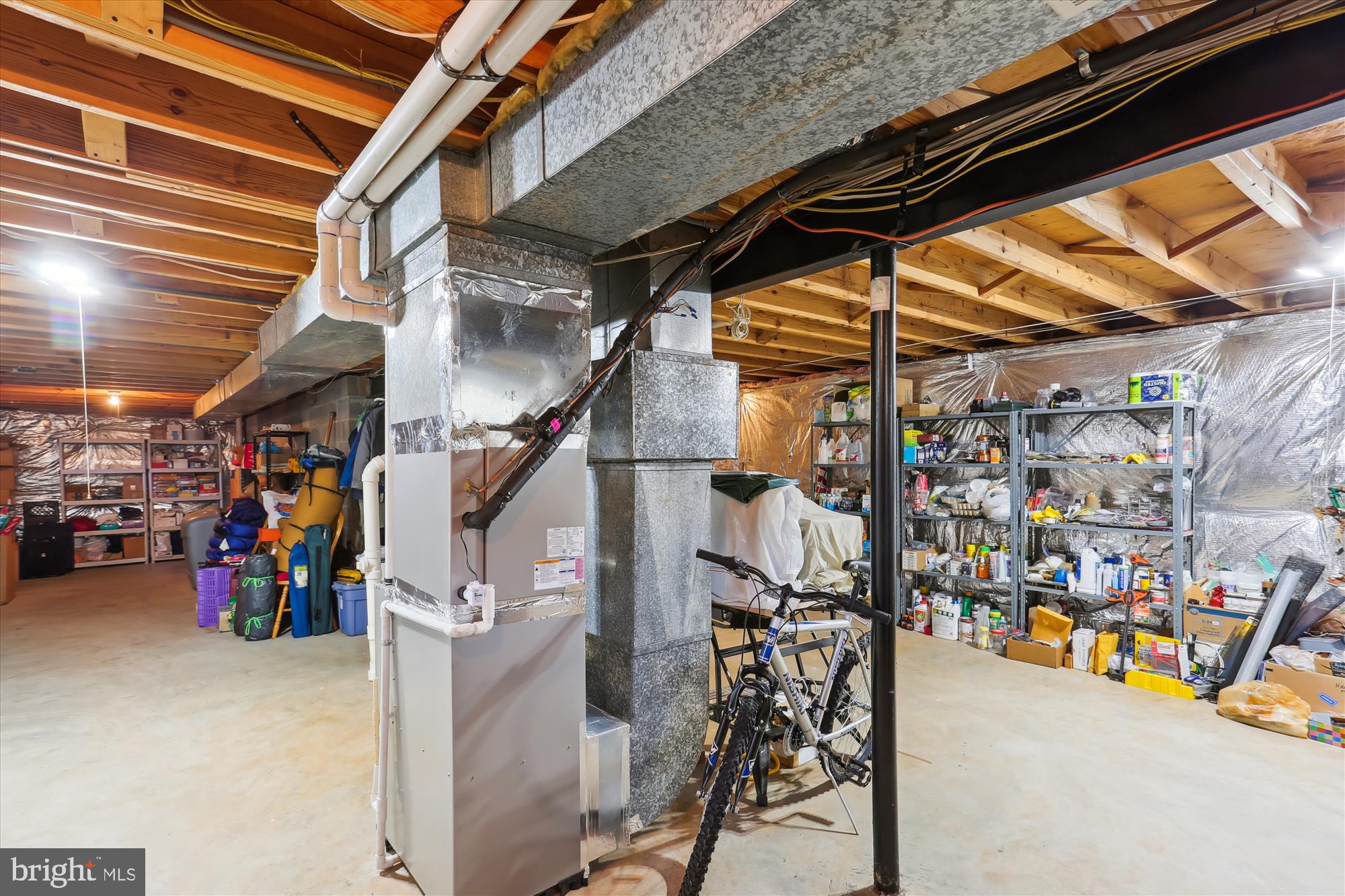 14821 Windmill Terrace Silver Spring, MD 20905 - Photo 70 of 72 Unfinished Basement