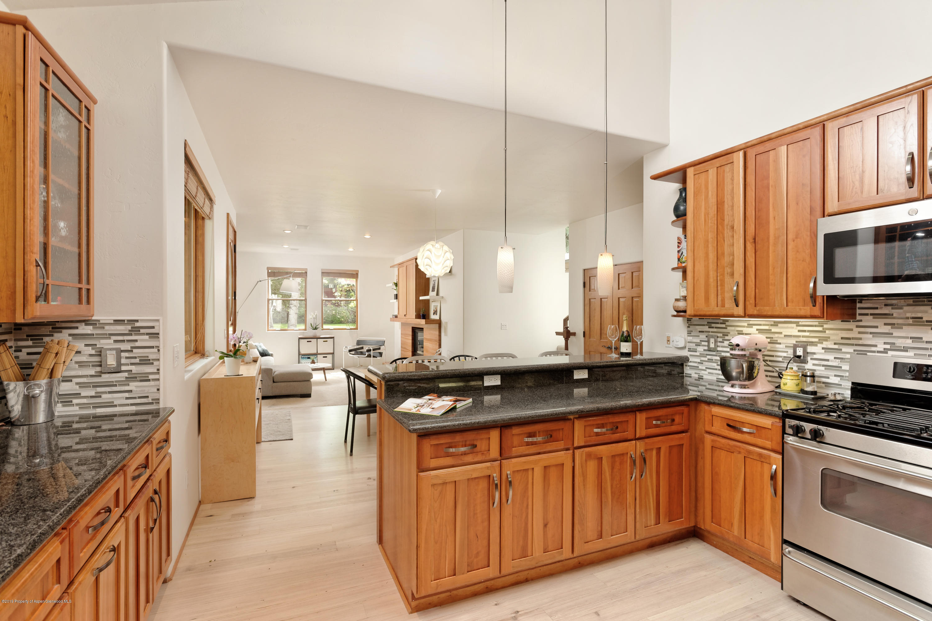 371 Alexander Lane Basalt, CO 81621 - Photo 7 of 18 371Alexander Kitchen toward livrm
