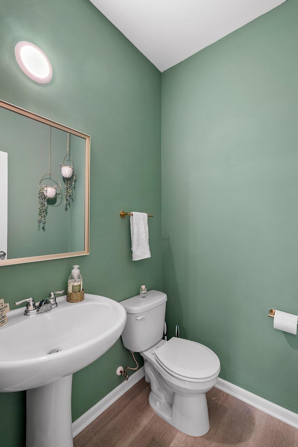 8766 Burr Rdg Circle Crown Point, IN 46307 - Photo 15 of 33 a bathroom with a sink and a toilet